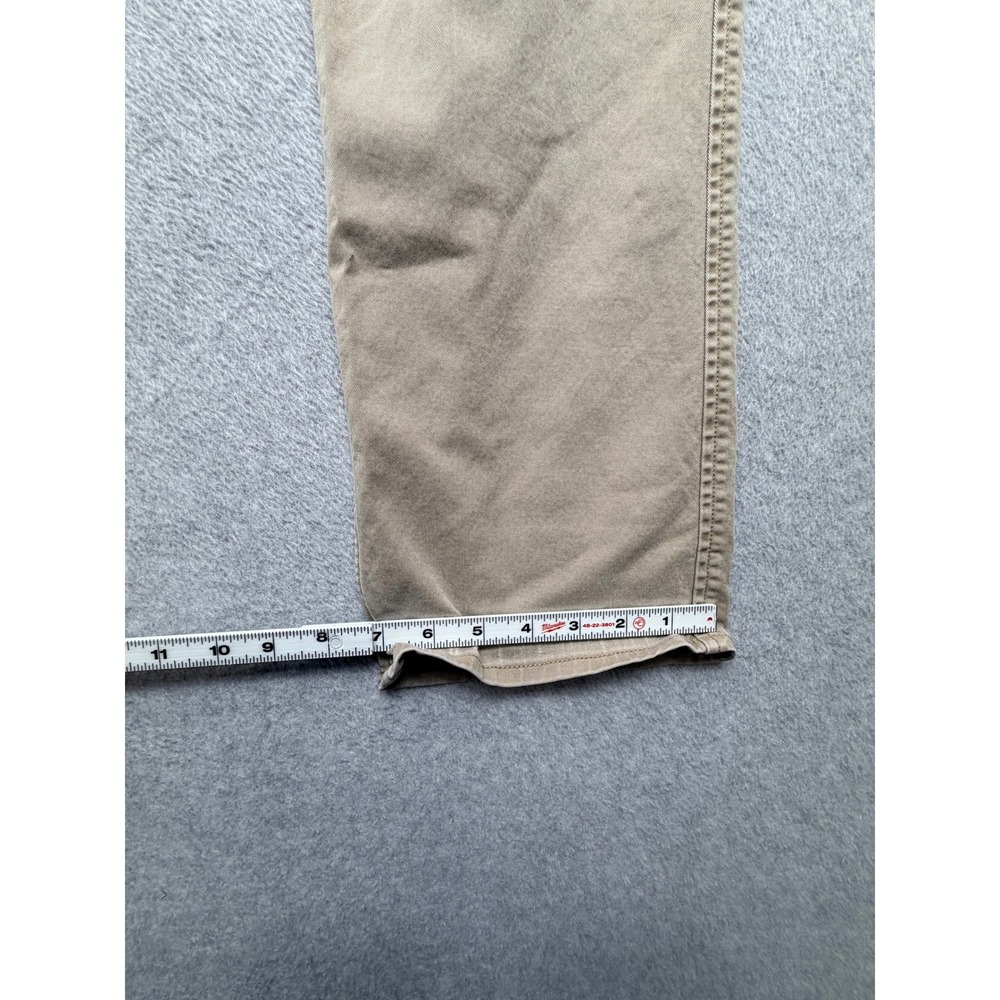 Dockers Straight Fit Khaki Tan Pants Mens 36x30 56790-0001 Casual Twill Trousers - Picture 3 of 10